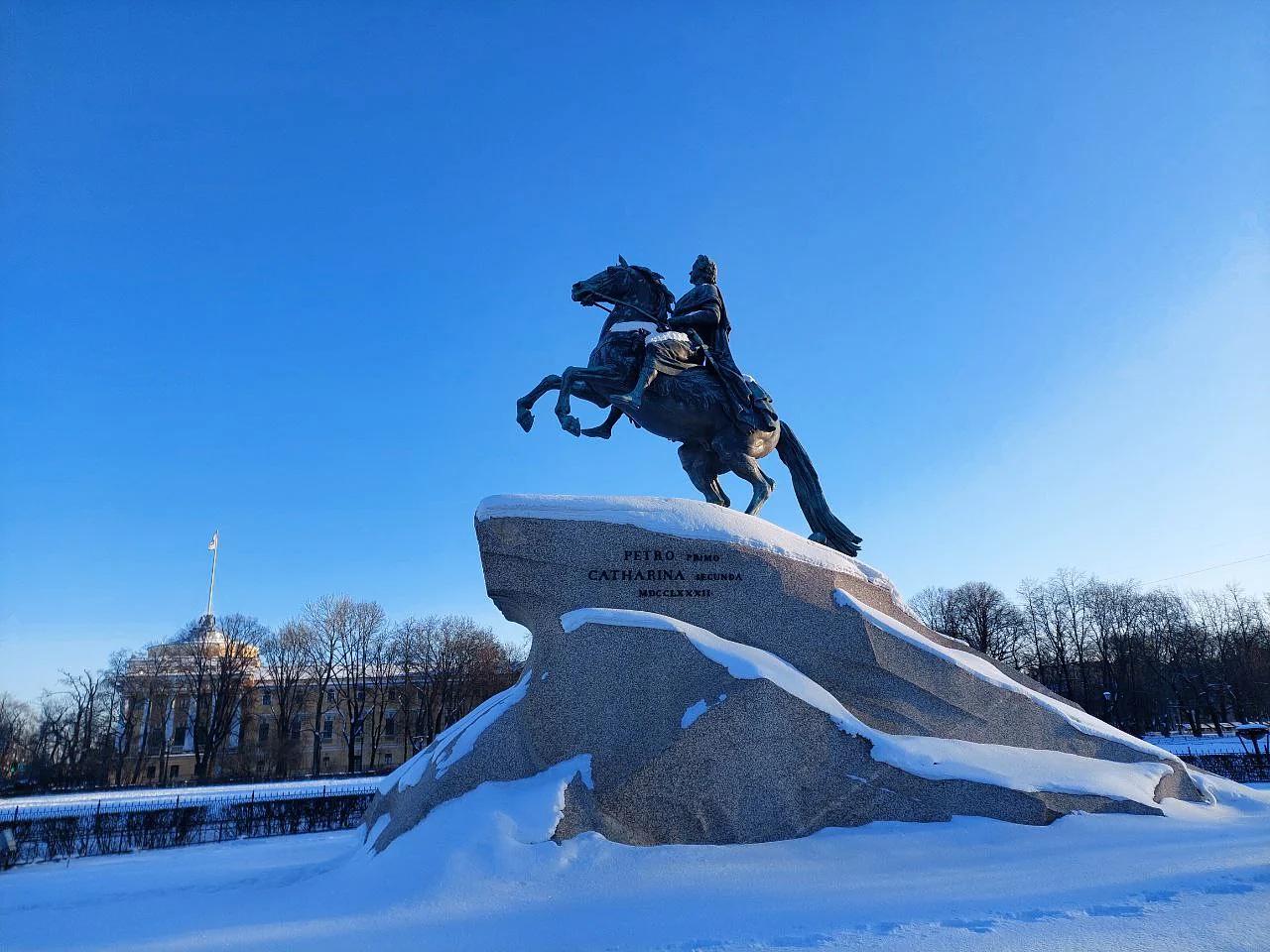 Зимние каникулы в Санкт-Петербурге.