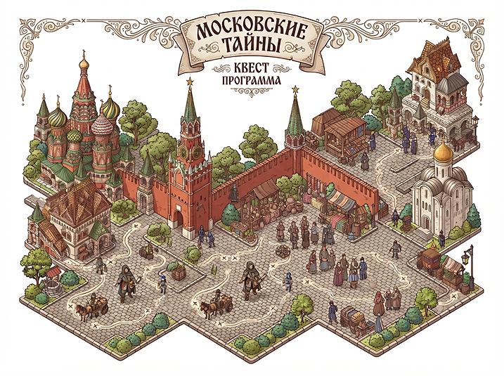 Квест «Московские тайны» Музей Москвы