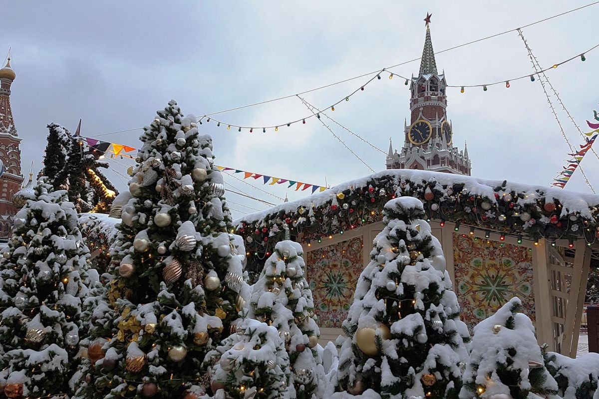 Новогодняя Москва.