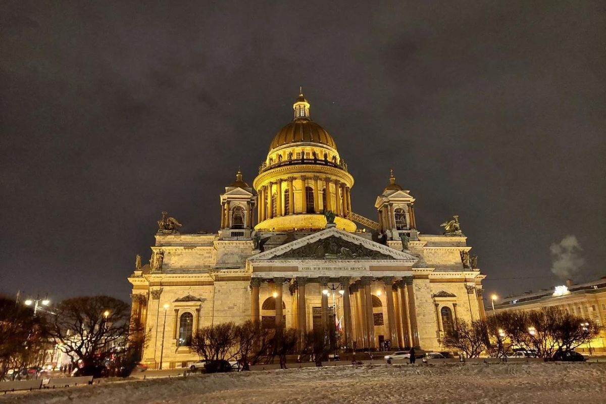 Зимние каникулы в Санкт-Петербурге.