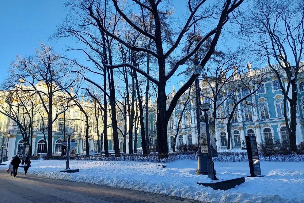 Зимние каникулы в Санкт-Петербурге.