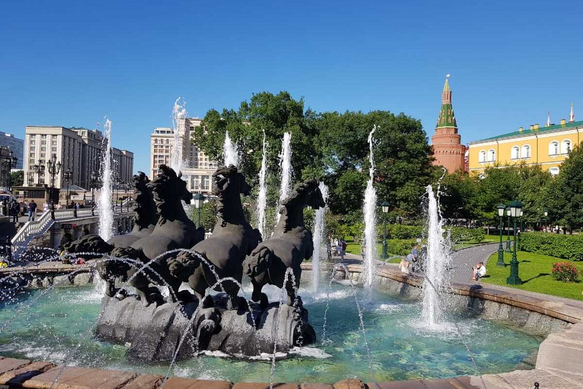 Волшебная сила Воды или фонтаны Москвы