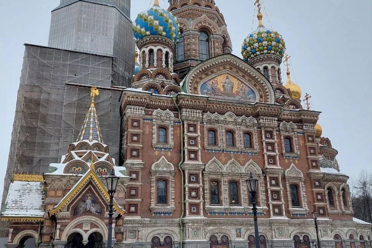Зимние каникулы в Санкт-Петербурге.