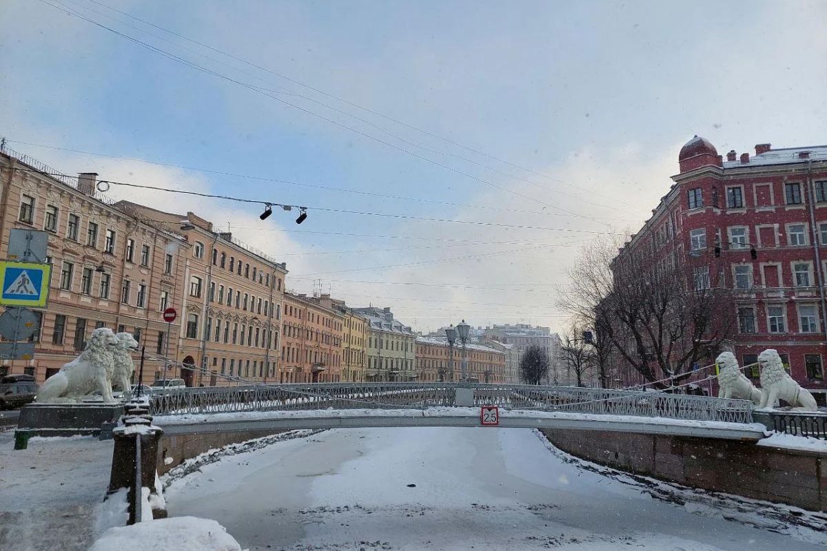 Зимние каникулы в Санкт-Петербурге.