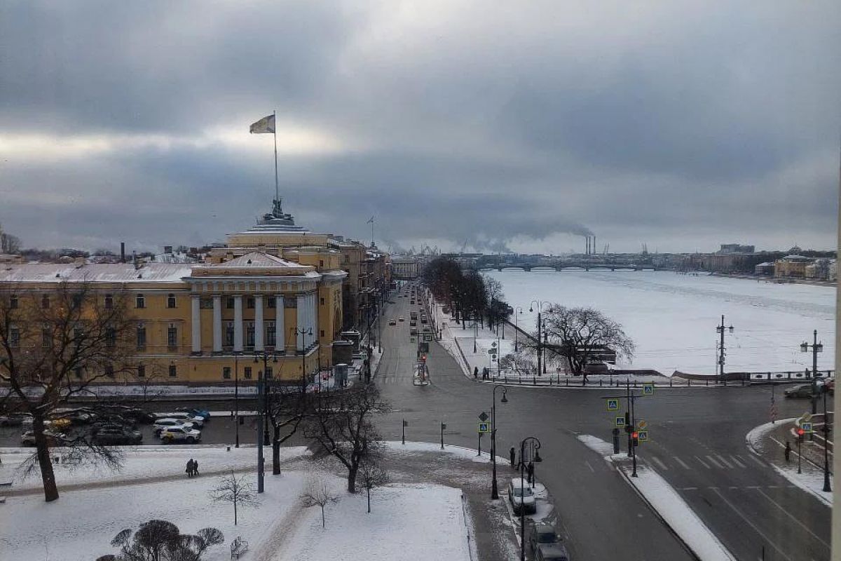 Зимние каникулы в Санкт-Петербурге.