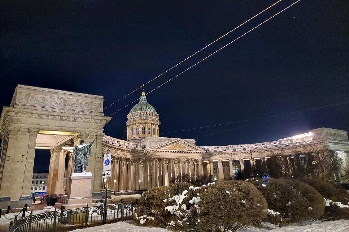 Зимние каникулы в Санкт-Петербурге.